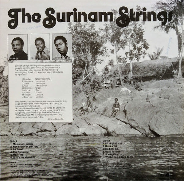 Surinam Strings o.l.v. Imro Drenthe - The Surinam Strings (LP) 52132 Vinyl LP Vinyl Goed / Hoes Goed