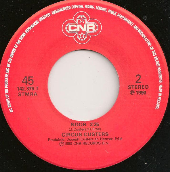 Circus Custers - Ik Hou Van Alles 33820 Vinyl Singles Vinyl Goed / Hoes Goed