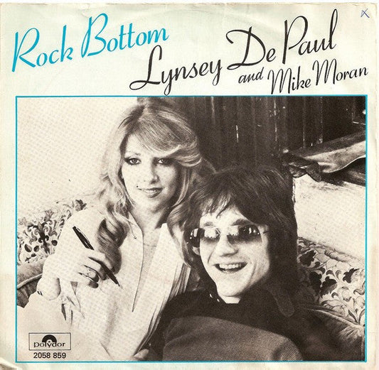 Lynsey Paul And Mike Moran - Rock Bottom 42539 Vinyl Singles Vinyl Goed / Hoes Goed
