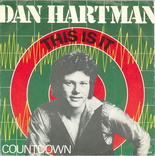 Dan Hartman - This Is It 03890 Vinyl Singles Vinyl Goed / Hoes Goed