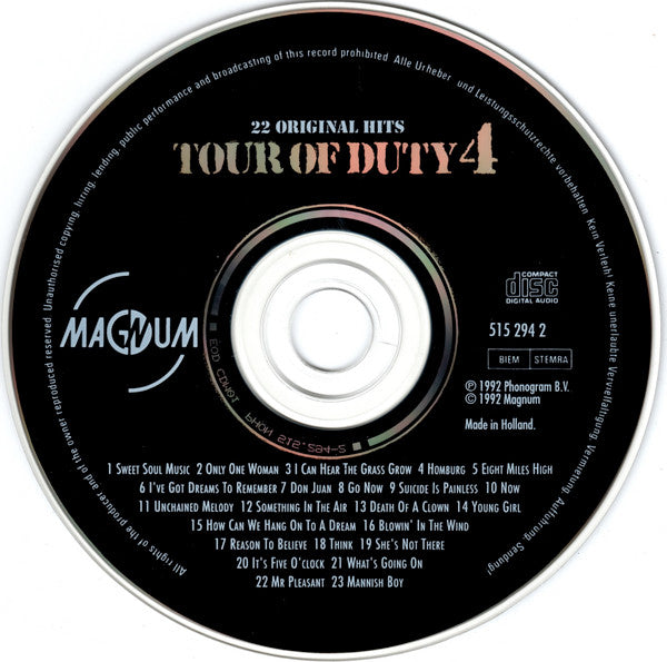 Various - Tour Of Duty 4 (CD) 70559 Compact Disc Goede Staat