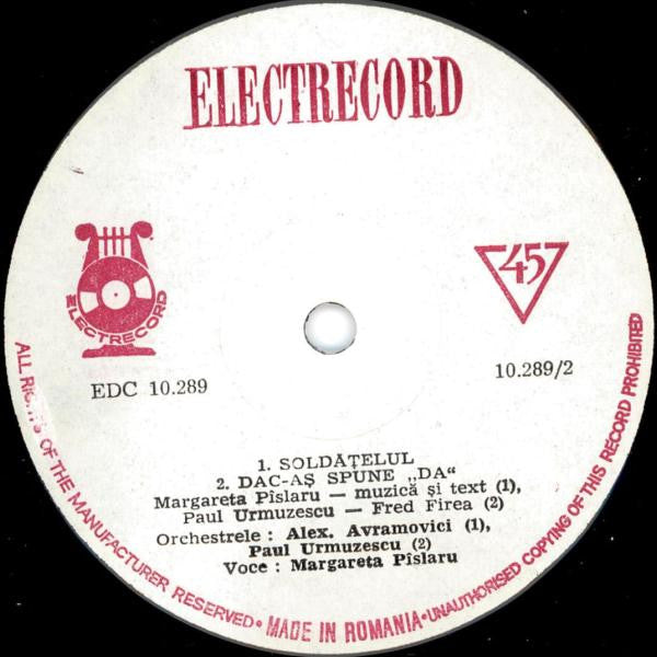 Margareta Pâslaru - Timpul 31017 Vinyl Singles Vinyl Goed / Hoes Goed