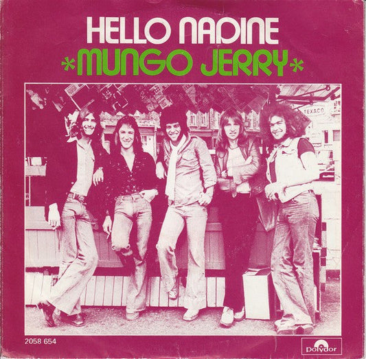 Mungo Jerry - Hello Nadine 39399 Vinyl Singles Vinyl Goed / Hoes Goed