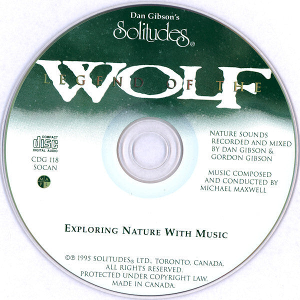 Dan Gibson & Michael Maxwell - Legend Of The Wolf (CD) 70784 Compact Disc Goede Staat