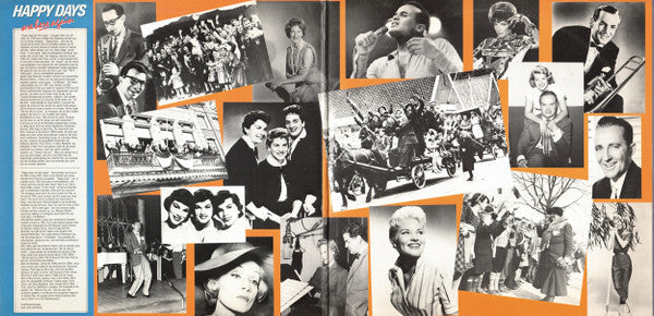 Various - Happy Days Are Here Again (LP) 51642 Vinyl LP Dubbel Vinyl Goed / Hoes Goed