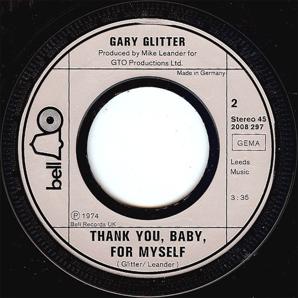 Gary Glitter - Oh Yes! You're Beautiful 14092