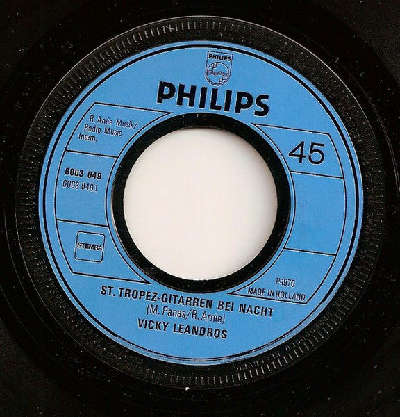 Vicky Leandros - St. Tropez 39619 Vinyl Singles Vinyl Goed / Hoes Goed