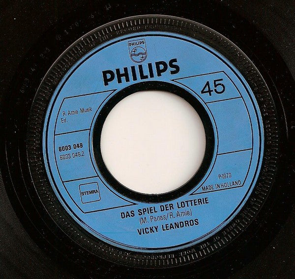 Vicky Leandros - St. Tropez 39619 Vinyl Singles Vinyl Goed / Hoes Goed