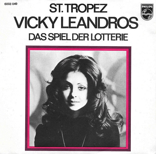 Vicky Leandros - St. Tropez 39619 Vinyl Singles Vinyl Goed / Hoes Goed