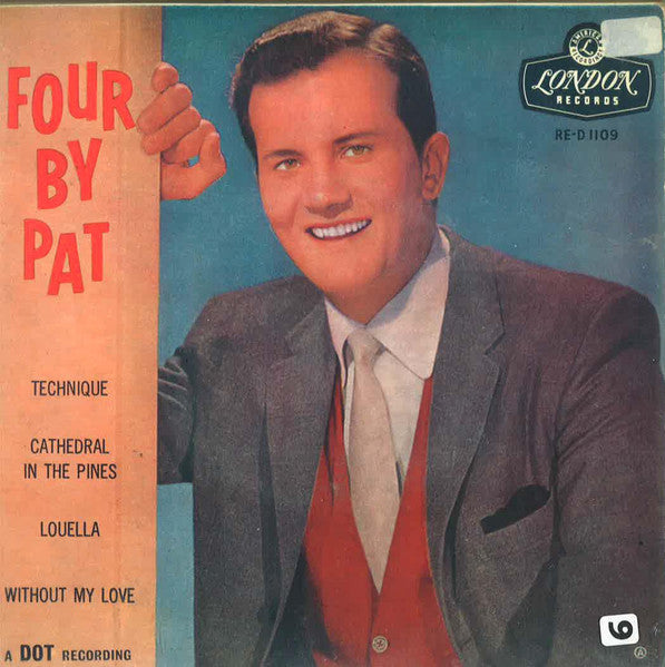 Pat Boone - Four By Pat 29013 Vinyl Singles EP Vinyl Goed / Hoes Goed