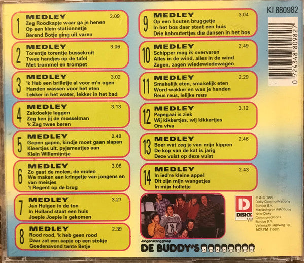 Buddy's - Zeg Roodkapje Waar Ga Je Housen (CD) 70822 Compact Disc Goede Staat