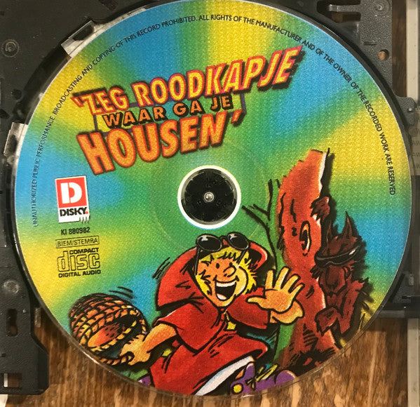 Buddy's - Zeg Roodkapje Waar Ga Je Housen (CD) 70822 Compact Disc Goede Staat