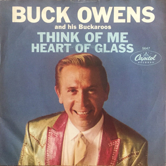Buck Owens - Think Of Me 37440 Vinyl Singles Vinyl Goed / Hoes Goed
