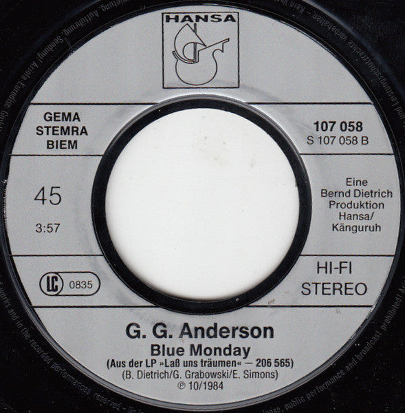 GG Anderson - Santa Lucia - Versunken Im Meer 33160