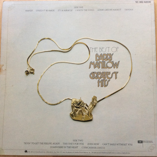 Barry Manilow - The Best Of Barry Manilow (LP) 97904 Vinyl LP Vinyl Zeer Goed / Hoesje Goed "VINYLSINGLES.NL"