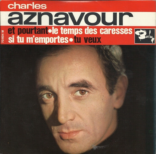 Charles Aznavour - Et Pourtant 40116 Vinyl Singles EP Vinyl Goed / Hoes Goed