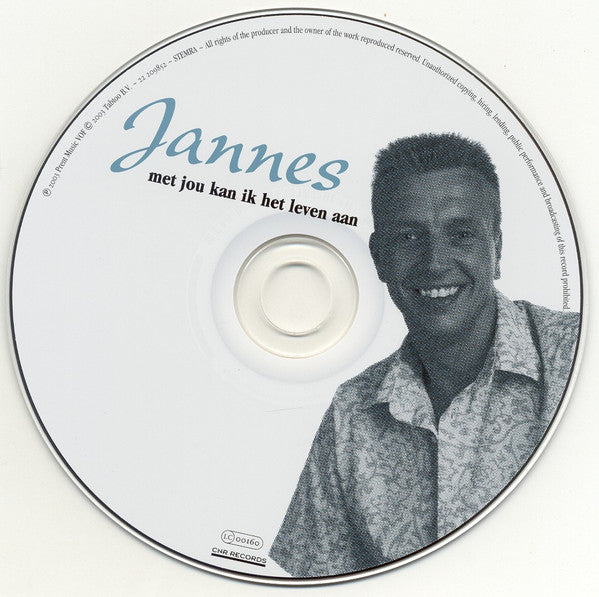 Jannes - Met Jou Kan Ik Het Leven Aan (CD) 70540 Compact Disc Goede Staat
