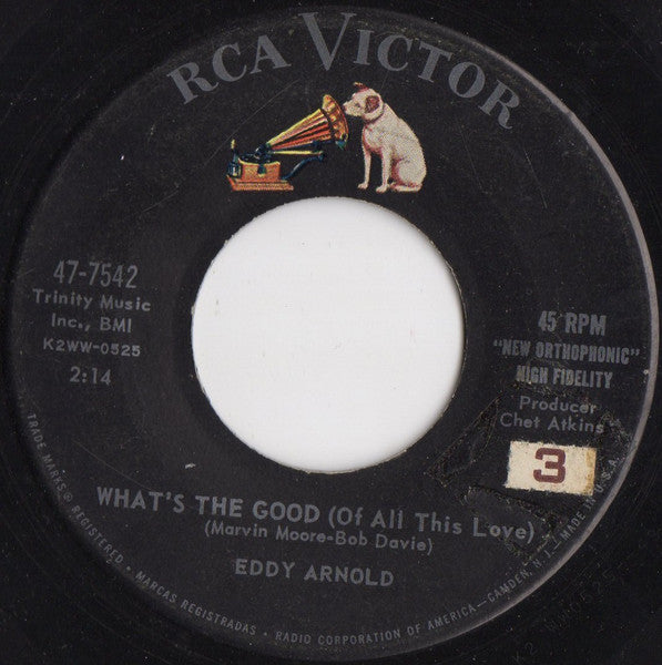 Eddy Arnold - Tennessee Stud Vinyl Singles Vinyl Zeer Goed / Hoesje Generic "VINYLSINGLES.NL"