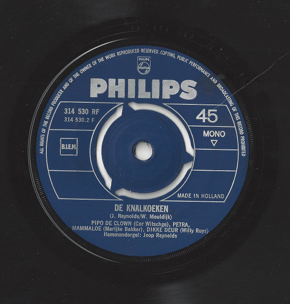 Pipo De Clown met Petra , Mammaloe en Dikke Deur - De Woonwagen 28794 Vinyl Singles Vinyl Goed / Hoes Goed