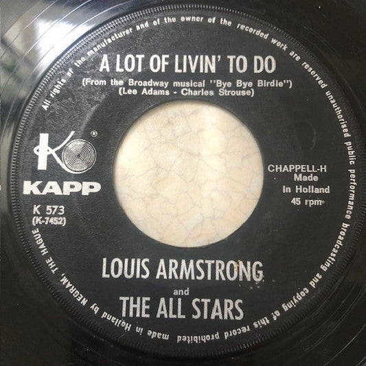 Louis Armstrong - Hello, Dolly! 42402 Vinyl Singles Vinyl Goed / Hoes Generic
