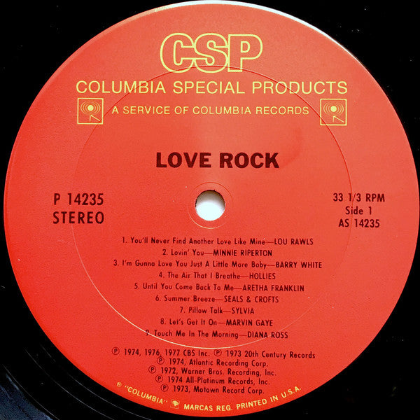 Various - Love Rock (LP) 49104