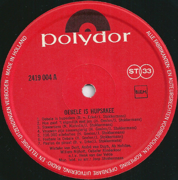 Various - Oebele Is Hupsakee (LP) 51283