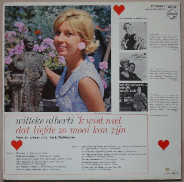 Willeke Alberti - 'k Wist Niet Dat Liefde Zo Mooi Kon Zijn (LP)