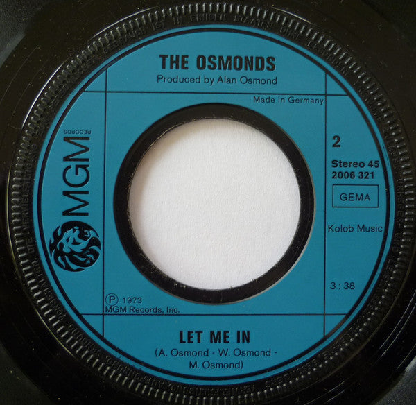 Osmonds - One Way Ticket To Anywhere 12804 Vinyl Singles Vinyl Goed / Hoes Goed