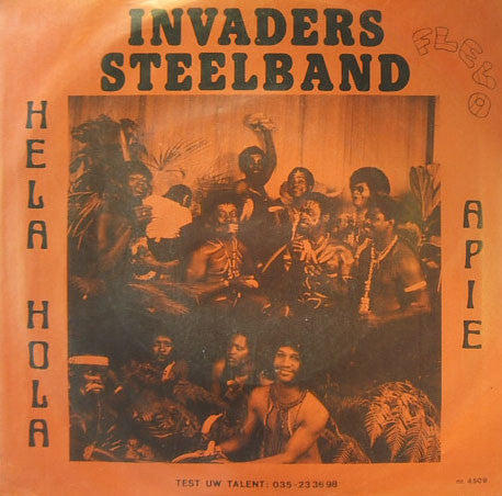 Invaders Steelband - Hela Hola 06114 Vinyl Singles Vinyl Goed / Hoes Goed