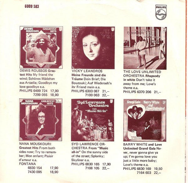 Nana Mouskouri - Traume Sind Sterne 15976 Vinyl Singles Vinyl Goed / Hoes Goed