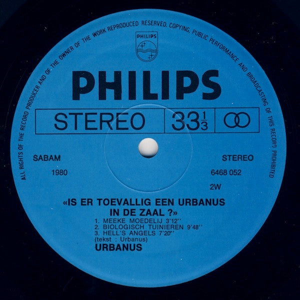 Urbanus - Is There By Any Chance An Urbanus In The Hall? (LP) 49517