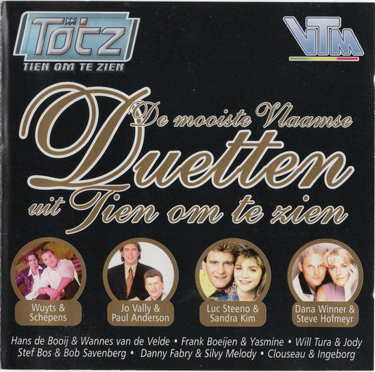 Various - De Mooiste Vlaamse Duetten Uit Tien Om Te Zien (CD) 70648 Compact Disc Goede Staat
