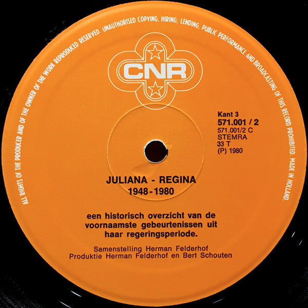Various - Juliana Regina 1948 - 1980 (LP) 40786