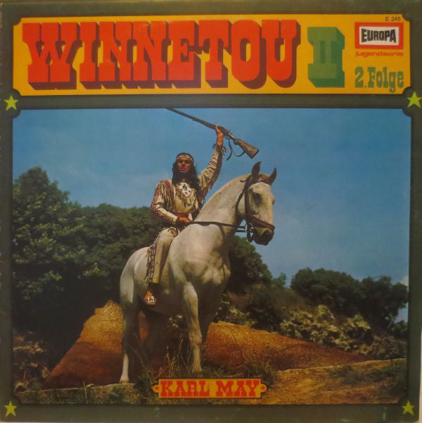 Karl May - Winnetou II 2. Folge (LP) 46037 Vinyl LP Vinyl Goed / Hoes Goed