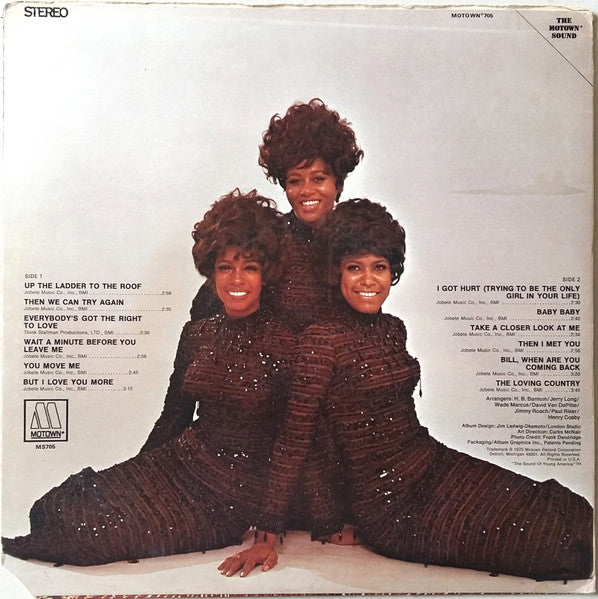 Supremes - Right On (LP) 51220 Vinyl LP Vinyl Goed / Hoes Goed