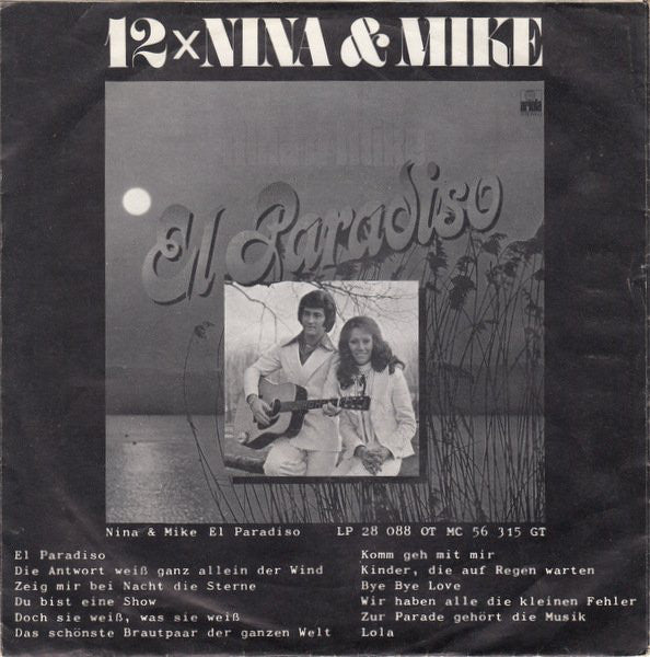 Nina & Mike - Wir Tanzen Alle Big Bamboo 22434 Vinyl Singles Vinyl Goed / Hoes Goed