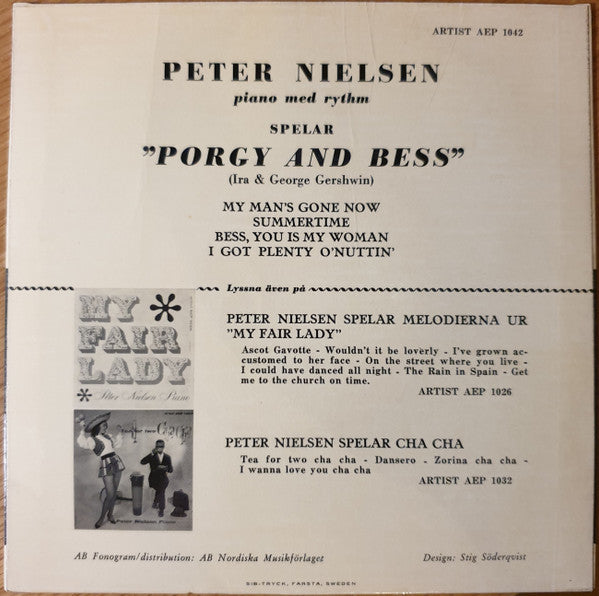 Peter Nielsen - Porgy And Bess 40057 Vinyl Singles Vinyl Goed / Hoes Goed