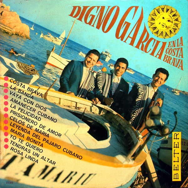 Digno Garcia - Digno Garcia En La Costa Brava (LP) 49689 Vinyl LP Vinyl Goed / Hoes Goed