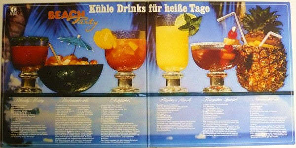 Various - Beach Party (LP) 49996 Vinyl LP Vinyl Goed / Hoes Goed