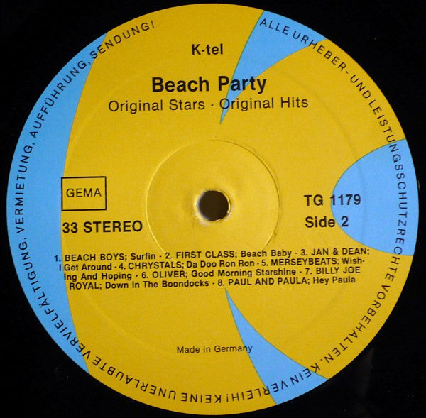 Various - Beach Party (LP) 49996