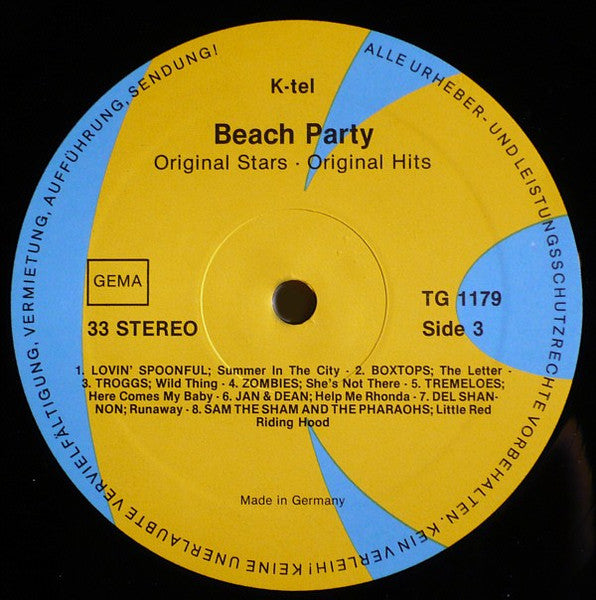 Various - Beach Party (LP) 49996