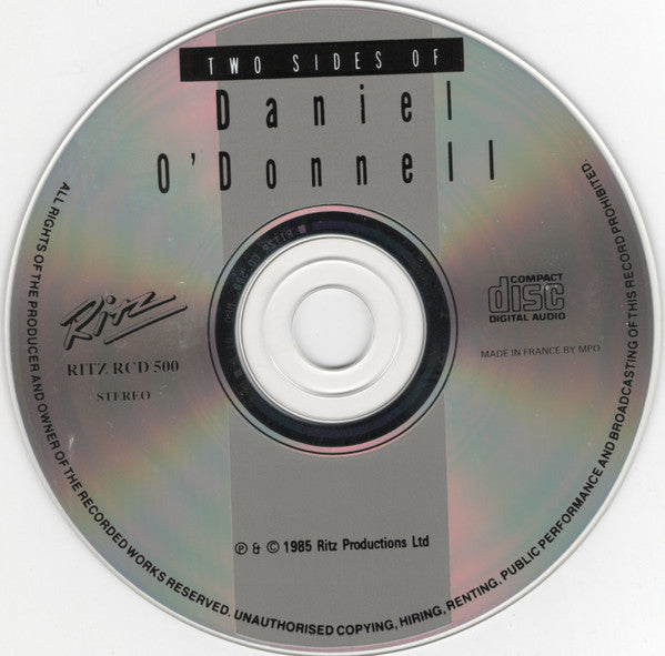 Daniel O'Donnell - Two Sides Of (CD) Compact Disc Goede Staat "VINYLSINGLES.NL"