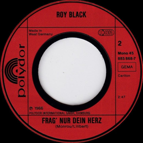 Roy Black - Gute Nacht, meine Liebe 30619