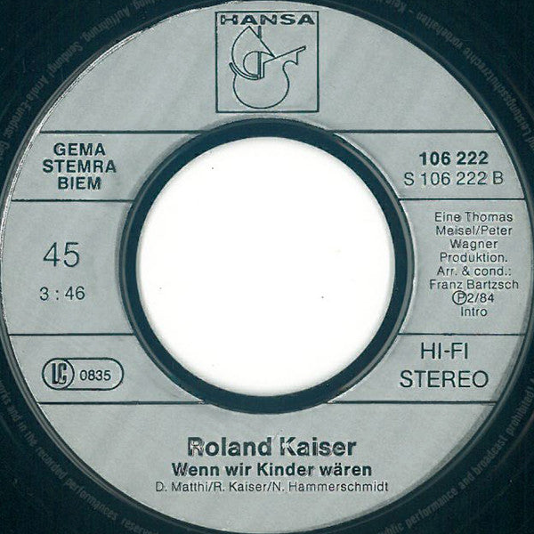 Roland Kaiser - Es Kann Der Frömmste Nicht In Frieden Leben 31241