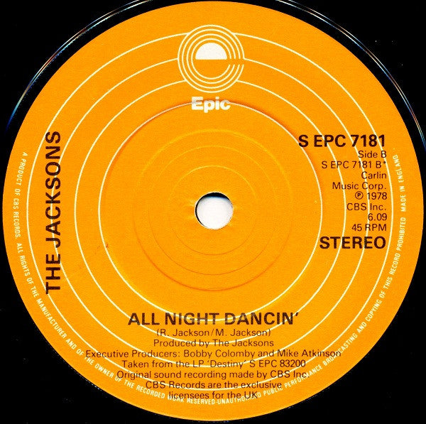 Jacksons - Shake Your Body (Down To Ground) 39226 Vinyl Singles Vinyl Goed / Hoes Generic