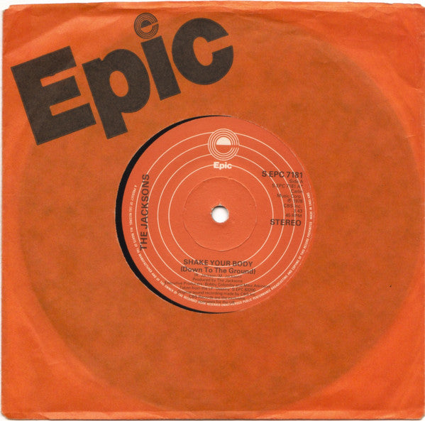 Jacksons - Shake Your Body (Down To Ground) 39226 Vinyl Singles Vinyl Goed / Hoes Generic