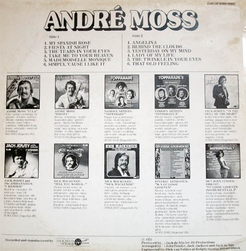 Andre Moss - My Spanish Rose (LP) 40314 Vinyl LP Vinyl Goed / Hoes Goed