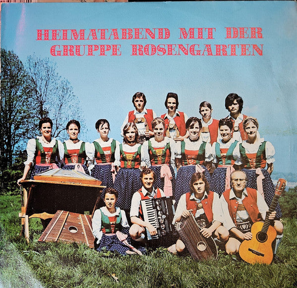 Volkstanz- und Singgruppe Rosengarten - Heimatabend Mit Der Gruppe Rosengarten (LP) 51103