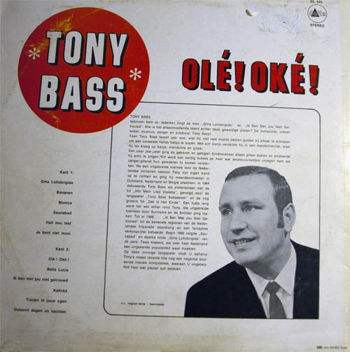 Tony Bass - Olé! Oké! (LP) 50612 Vinyl LP Vinyl Goed / Hoes Goed