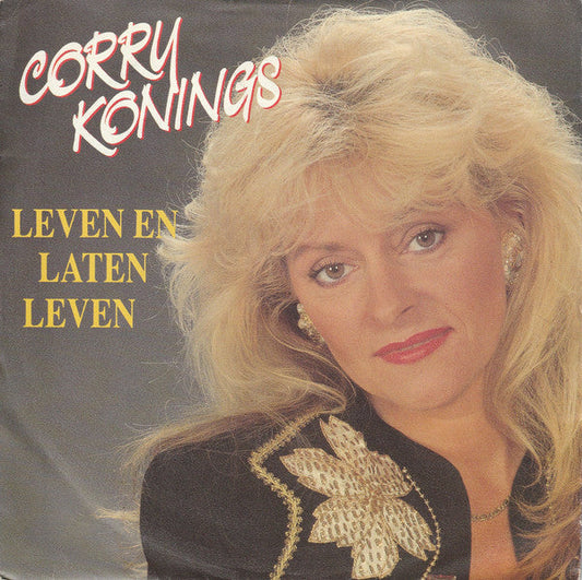 Corry Konings - Leven En Laten Leven 34768 Vinyl Singles Vinyl Goed / Hoes Goed